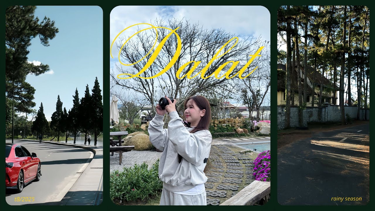 đà lạt những ngày mưa 🌧️ | ở homestay trong rừng, ăn nhiều món ngon, langbiang land,...| summer trip