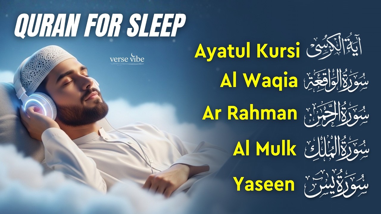 Quran Recitation in Beautiful Voice | Al-Fatiha, Ayatul Kursi, Rahman, Mulk, Yasin, Al-Waqiah