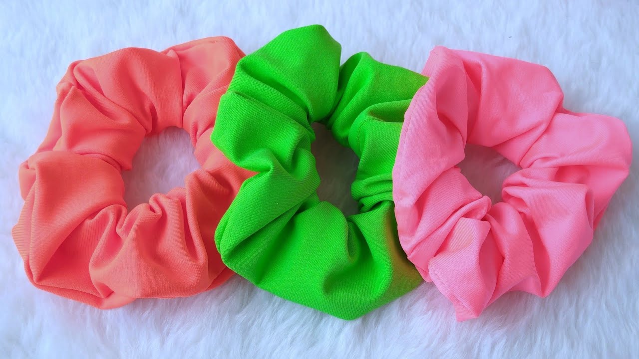 Amarrador de cabelo scrunchies