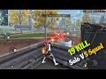 Full Map 🗺️ 19 KILL ⚡M4A1+MP40 💤 Solo Vs Squad Epic Full Gameplay | Free Fire  📲 Poco X5 Pro 5g 🎮🎧