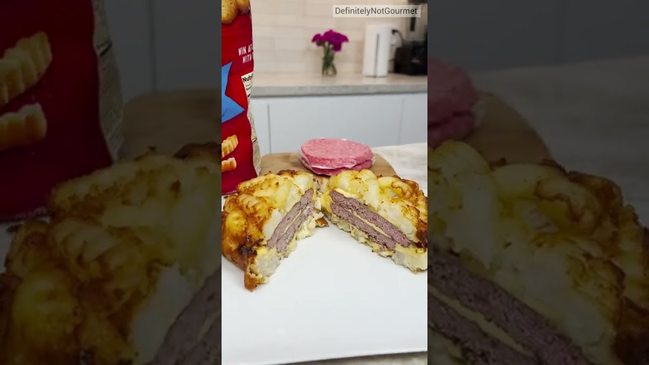 French Fry Burger Bun YouTube