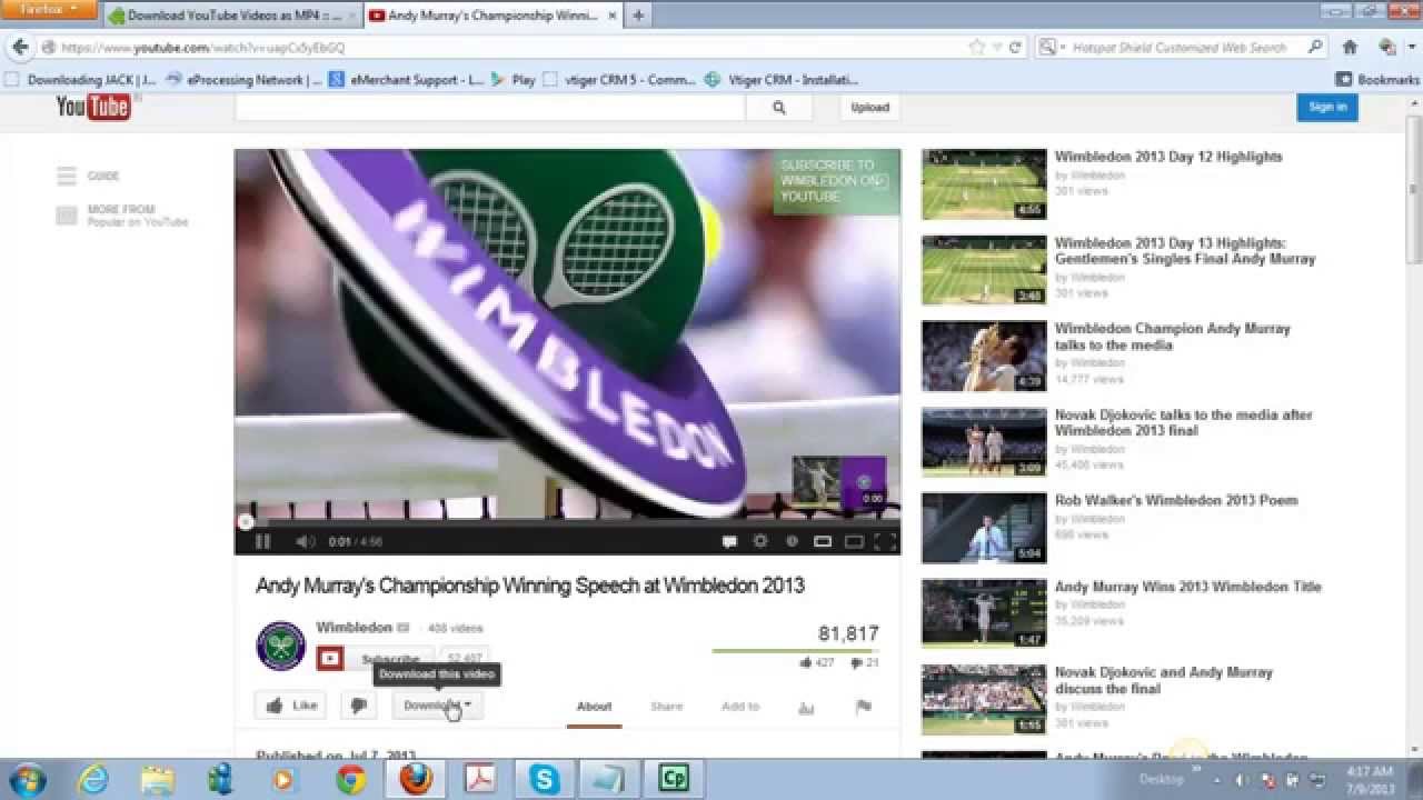 How To Download You Tube Videos Fast Youtube