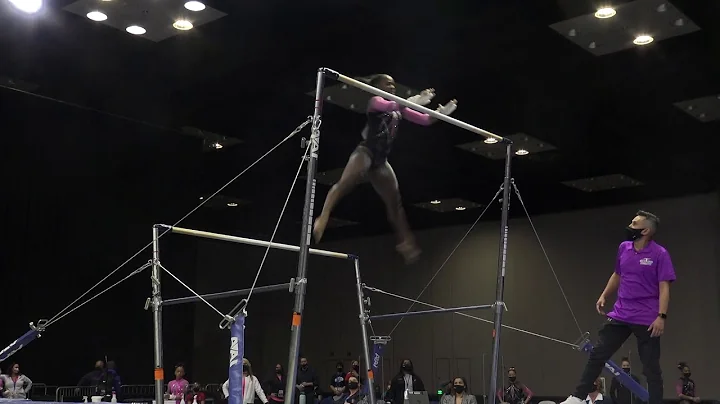 Amber Lowe  Uneven Bars  2021 Nastia Liukin Cup