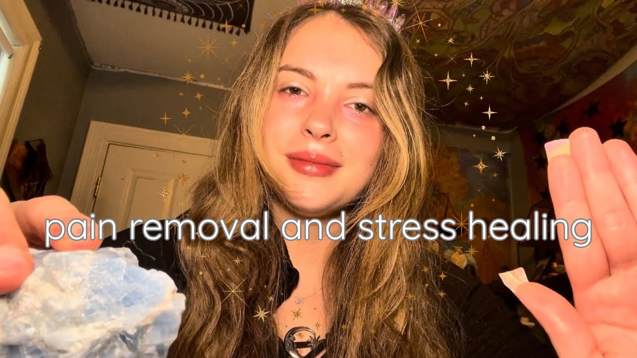 Reiki ASMR for Pain Relief- Stress Removal, Reiki ASMR, Stress and Pain Relief, ASMR Healing Session