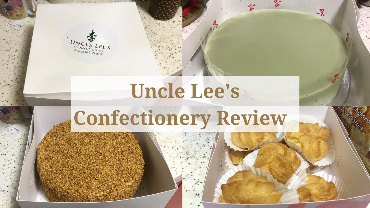 Uncle Lee's Confectionery Review, Buttercream Cake, Kaya Cake & Custard  Puffs | Is It Worth It? - YouTube