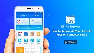 Access or View Files on PC from Phone/Transfer Mobile Files To Computer With ES File Explorer screenshot 5