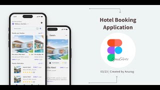 Hotel Booking App UI/UX Design Tutorial in Figma screenshot 5