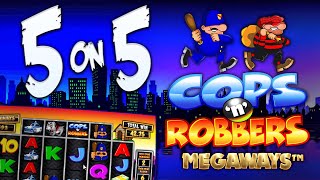 5 on 5 at 5: Cops and Robbers Megaways screenshot 1