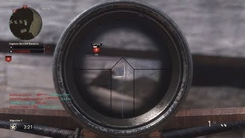 Cod WWII: Amazing Crossbow Shots and MG-42 Killstreak.