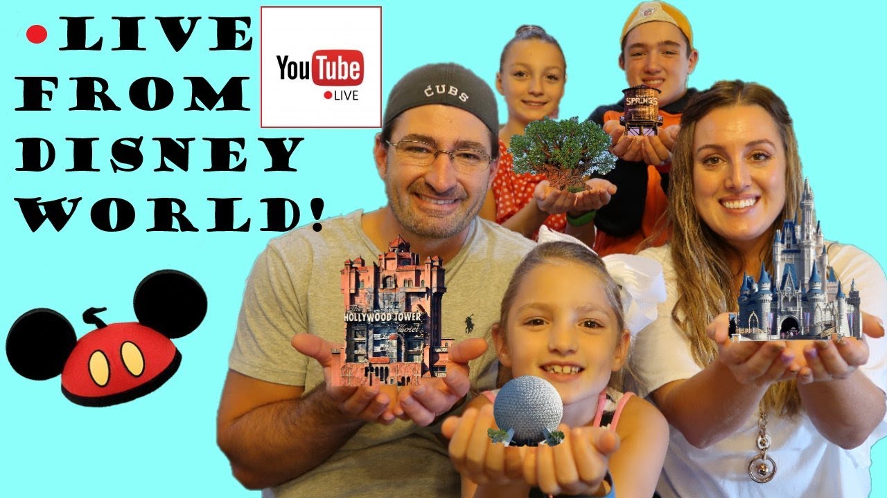 🔴LIVE🔴 From EPCOT ILLUMINATIONS! YouTube