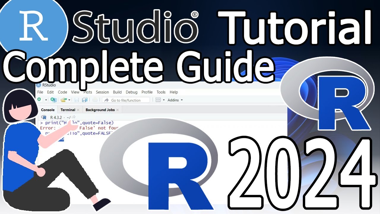 How to Install R and RStudio on Windows 1011  2024 Update  R Programming Tutorial