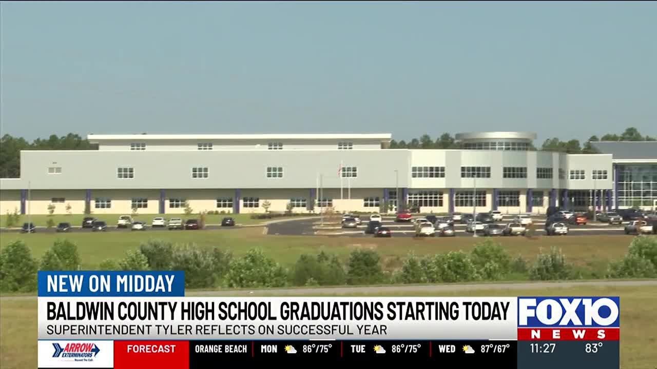 Baldwin County school year ending with nearly 2400 graduates - YouTube