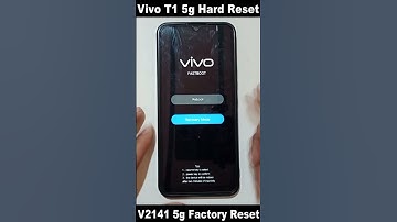 Vivo T1 5g Hard Reset | Vivo V2141 5g Factory Reset | Vivo T1 5g Mobile Ka Lock Ka Unloks 2023