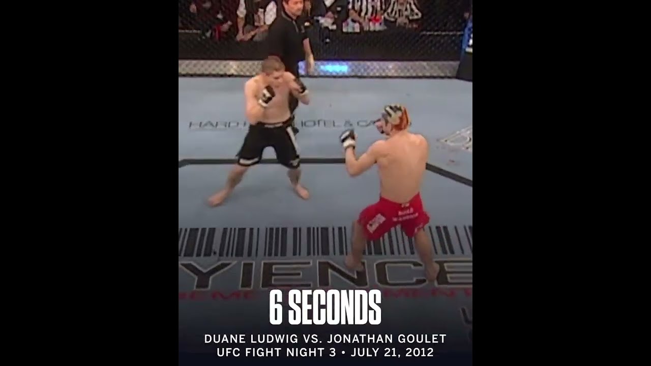 The 5️⃣ fastest knockouts in UFC history 😮 #shorts