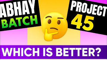 Abhay Batch vs Project 45 – FINAL Verdict for Class 10🔥#education@X-learn10th@exphub10th