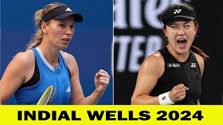 Caroline Wozniacki vs Lin Zhu Highlights | Indian Wells 2024 | 3.6.2024