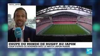 Coupe du monde de rugby : coup d'envoi avec le match Japon-Russie