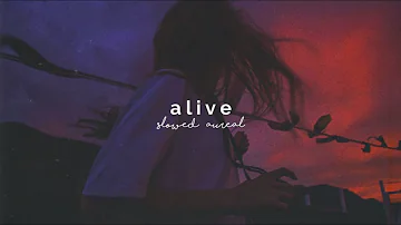 sia - alive (slowed + reverb)