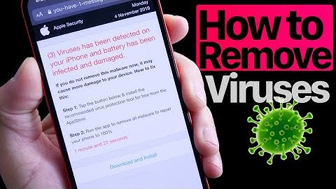How to Remove iPhone Viruses, malware & Spam