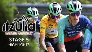 Itzulia Basque Country 2026 - Stage 5 Highlights - Can Paul Seixas Still In Yellow?