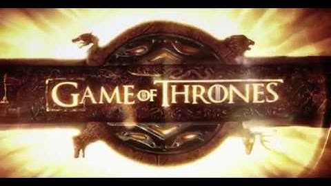Game Of Thrones-official opening credits(HBO)