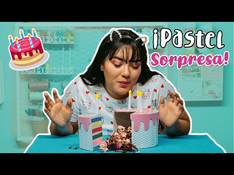 Video: Cómo Hacer Un Pastel Sorpresa De Papel