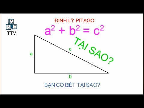 Video Toán thú vị: Định lý pitago là gì và vì sao lại như... - youtube
