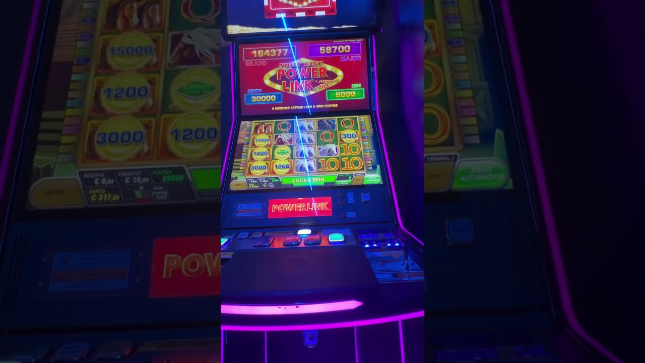 Novomatic Power Link for €6, Link King, Mighty Hammer Zitro, on a tour of Madrid, Spanish slot ma...