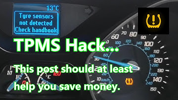 TPMS Hack. Tyre Pressure Monitoring System Ford Focus 2014