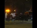 Driver dies after Jeep strikes curb, multiple objects and tree on Stella Link Road