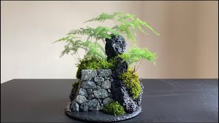 城跡と苔【Castle ruins and moss】