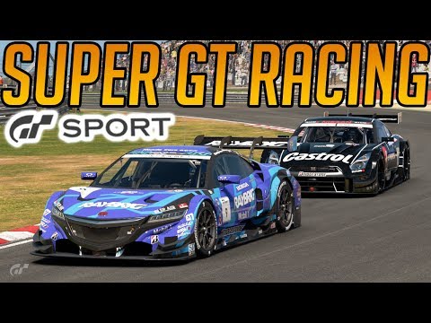 Gran Turismo Sport: Super GT Cars at Brands Hatch