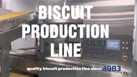 WENVA biscuit production line