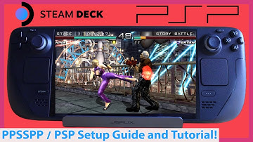 PSP on Steam Deck! PPSSPP EmuDeck Tutorial to get PlayStation Portable on your Steam Deck!
