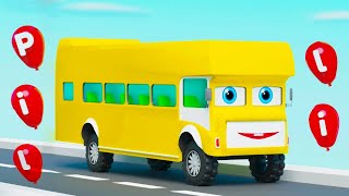 Bingo Song | Bingo Was His Name-O | Pilli The Bus Song | Nursery Rhymes and Kids Songs | PILLI