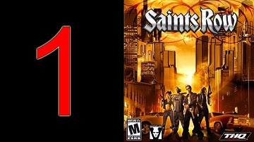 Saints Row Walkthrough Gameplay Part 1 - No Commenatry Playthrough (PS3/Xbox 360)