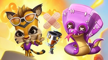 Summer Jade vs Stitch Iris || Zoo Battle Arena