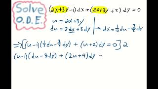 Separable ODE Problem with U Substitution