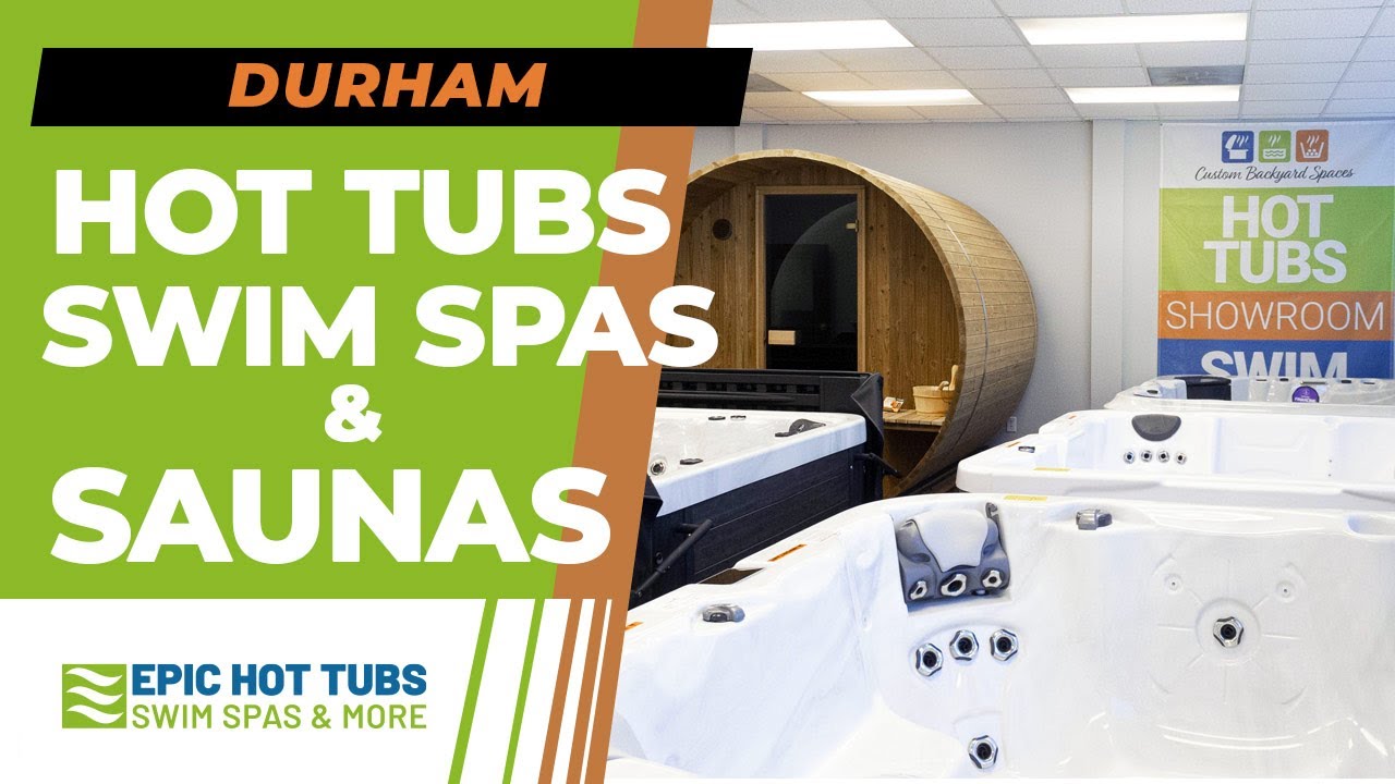 Hot Tub + Swim Spa + Sauna Warehouse in Durham, NC YouTube