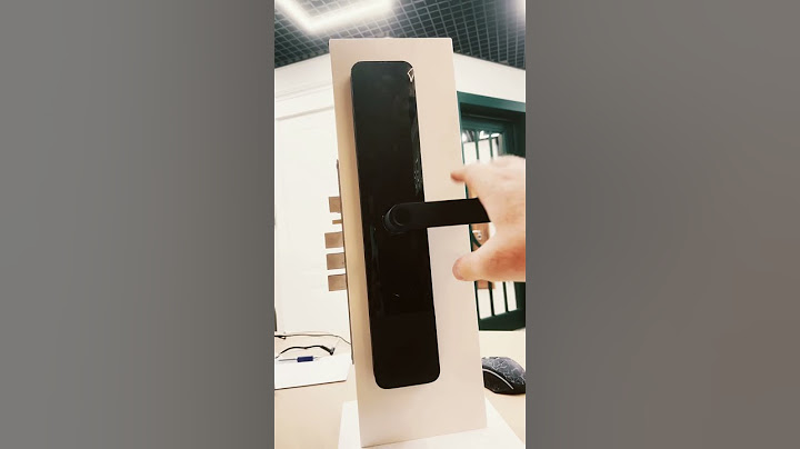 Умный SMART замок Xiaomi door lock E. Открывание с Сири и отпечатком