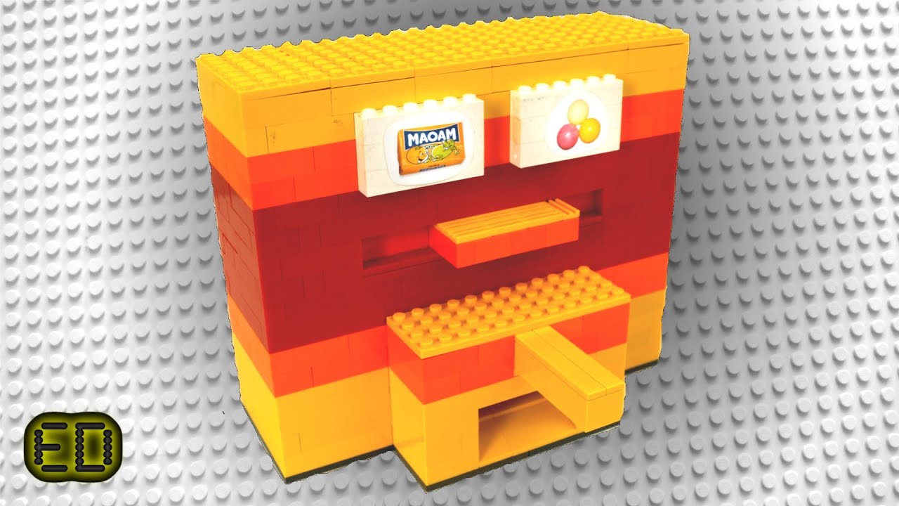 Lego Candy Dispenser Maoam Gumballs