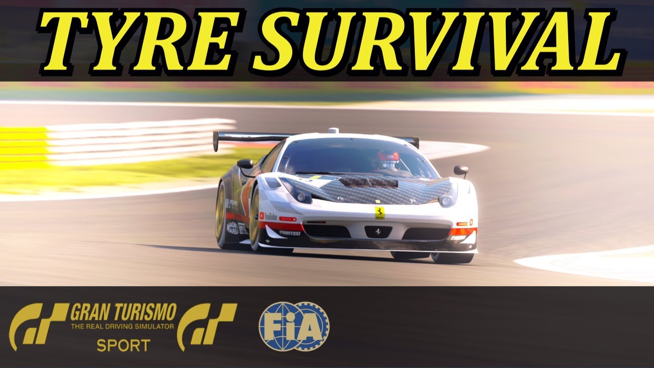 GT Sport FIA Returns Can I Survive The Race With The Ferrari Tyres?