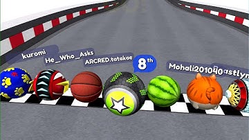 Going Balls - EPIC RACE LEVEL Gameplay Android, iOS #679