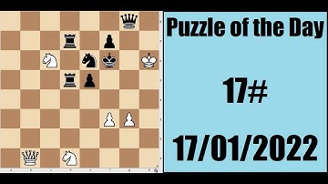 The Best Chess Puzzle by NN - Chess Puzzle of the Day 17# 17/01/2022