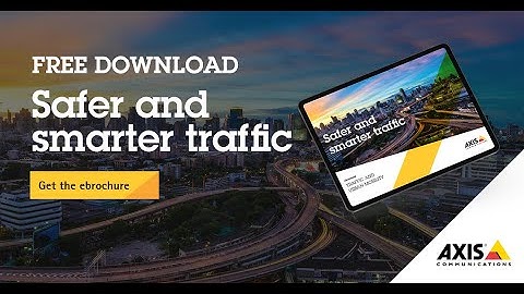 Safer, Smarter Traffic Starts Here - Download the free eBrochure!
