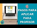Pasos para Aplicar para Profesor de Español en Línea y Empezar a Dar Clases