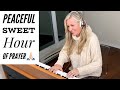 Peaceful “Sweet Hour of Prayer” solo piano hymn with lyrics (Rosemary Siemens)