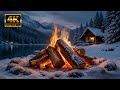 🔥A Cozy Fireplace When You Have Trouble Sleeping🔥ASMR A Warming Fireplace When You Rest