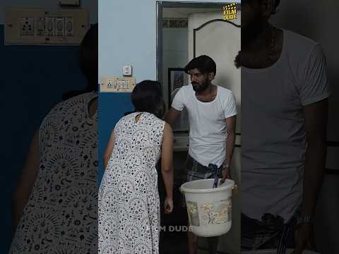 மாமா அந்த Bathroom மட்டும் கழுவிடுங்க ☺️💔💔 #filmdude #love #mama #appa #cleaning #tamil