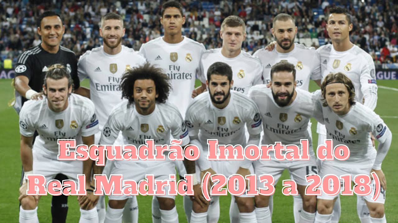 Time dos Sonhos do Real Madrid - Imortais do Futebol
